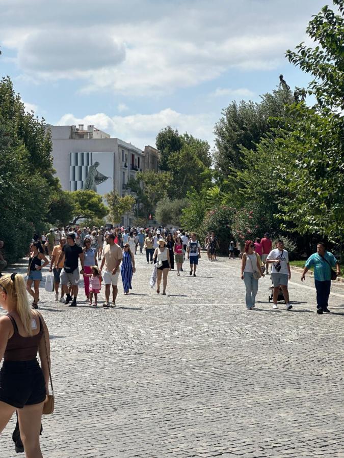 Modern Apartment 200M From Acropolis 100Mbps Netflix Atenas Exterior foto